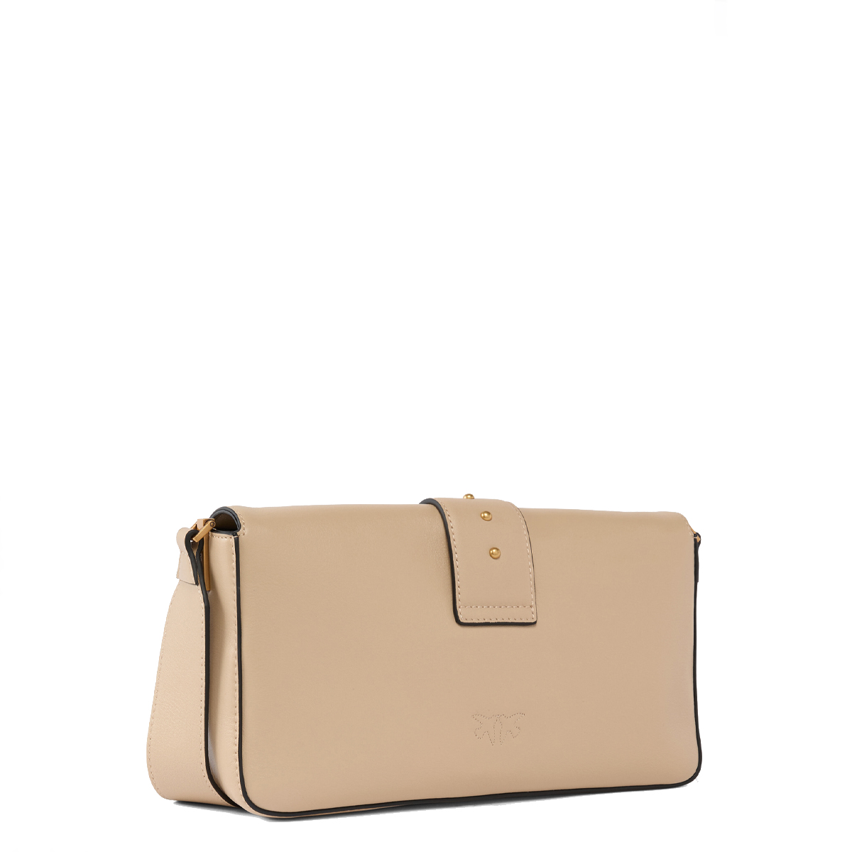Pinko Tracolla Love One Classic Slouchy Beige Grigio Fumo Antique Gold - 2 Pinko Tracolla Love One Classic Slouchy Beige Grigio Fumo Antique Gold - 2