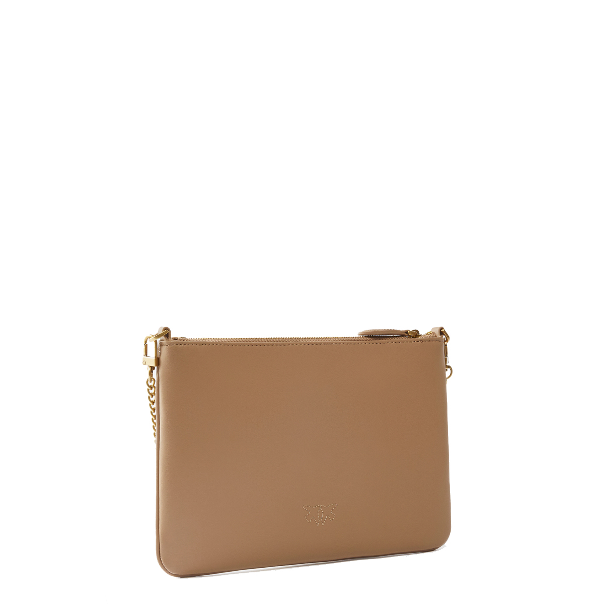 Pinko Pochette Flat Classic Biscotto Zenzero Antique Gold - 2