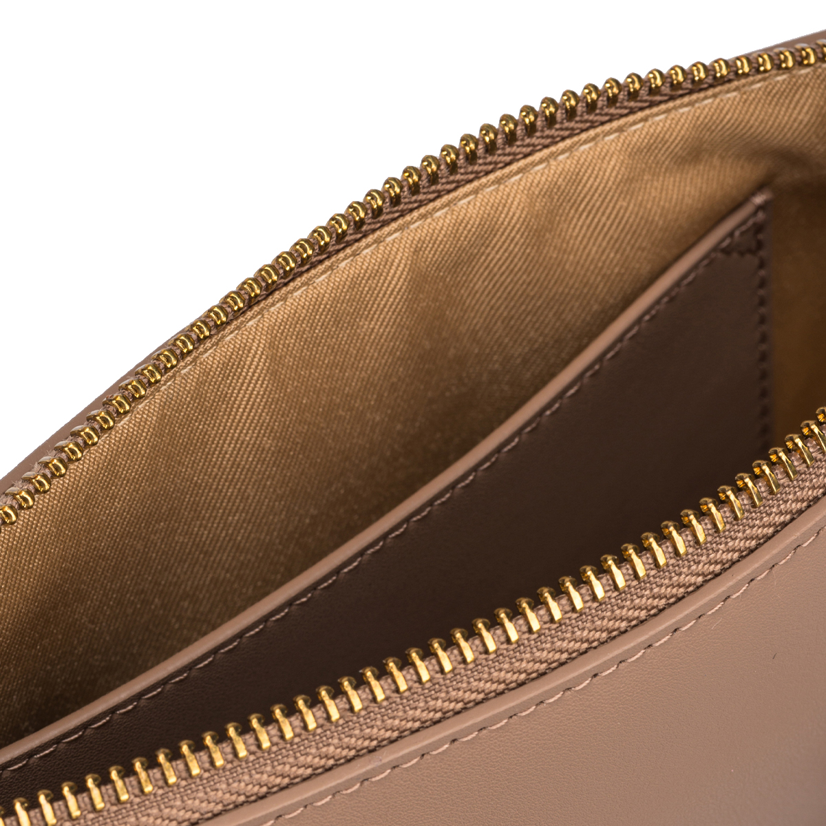 Pinko Pochette Flat Classic Biscotto Zenzero Antique Gold - 6