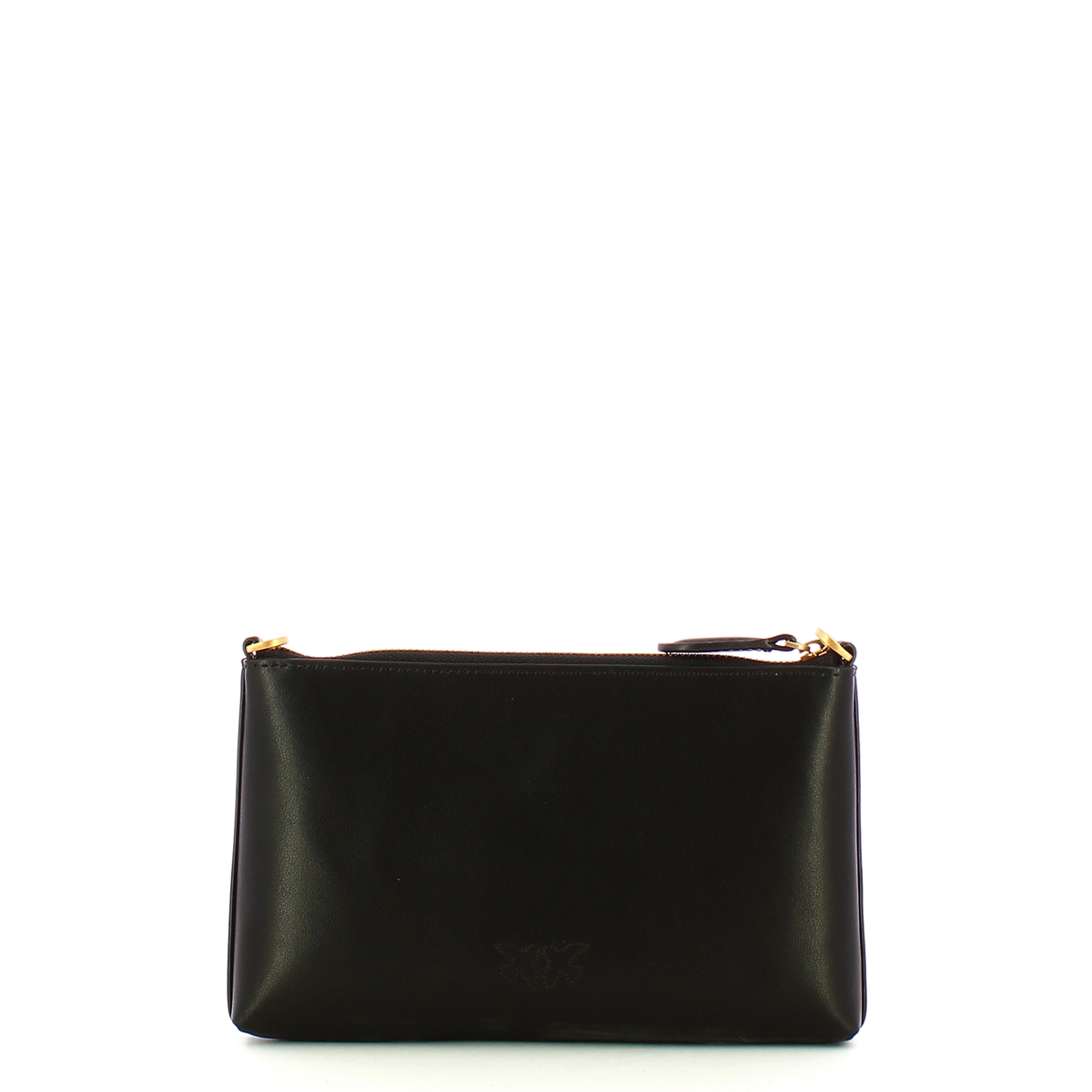Pinko Pochette Mini Flat Horizontal Nero Antique Gold - 3