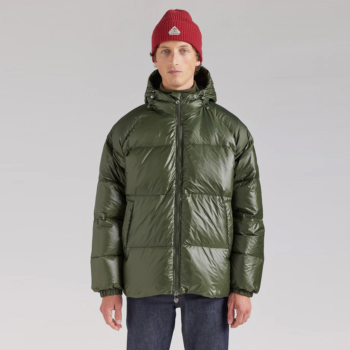Pyrenex Giubbetto Sten Shiny Deep Khaki - 4 Pyrenex Giubbetto Sten Shiny Deep Khaki - 4
