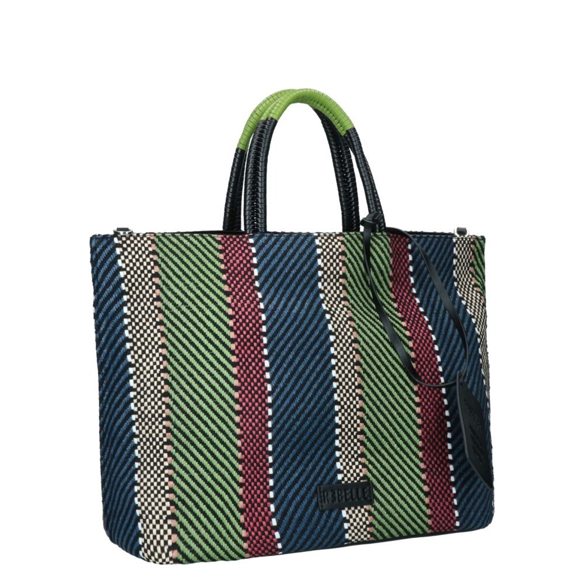 Rebelle Borsa a mano Filippa Raphia Green - 2