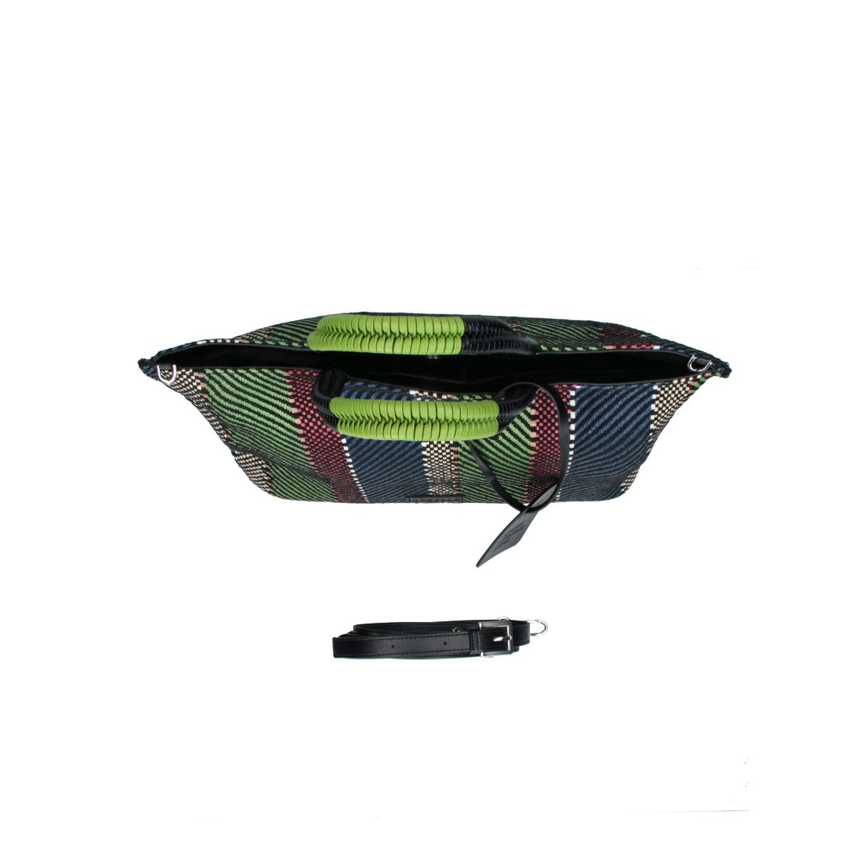 Rebelle Borsa a mano Filippa Raphia Green - 5