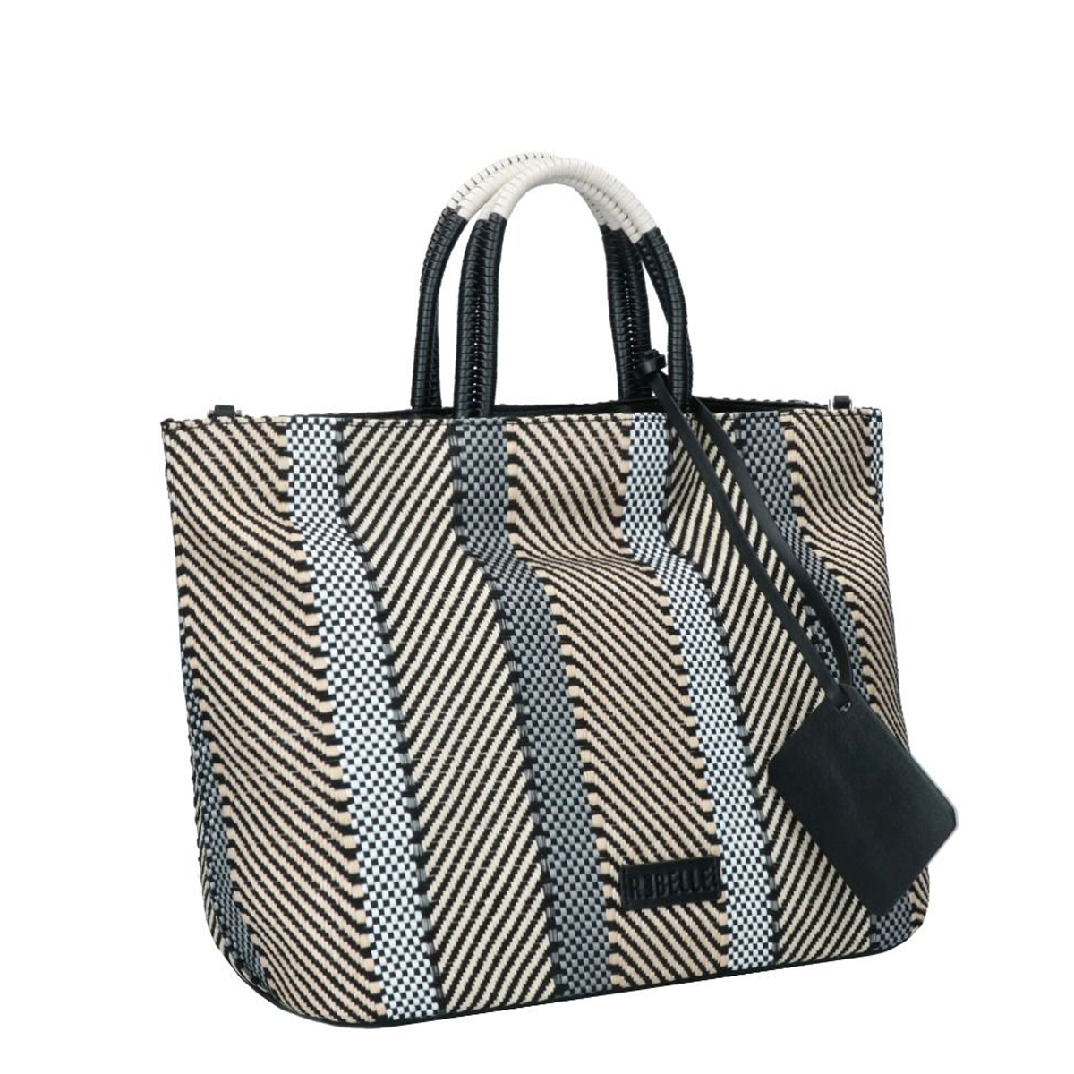 Rebelle Borsa a mano Filippa Raphia Shell - 2