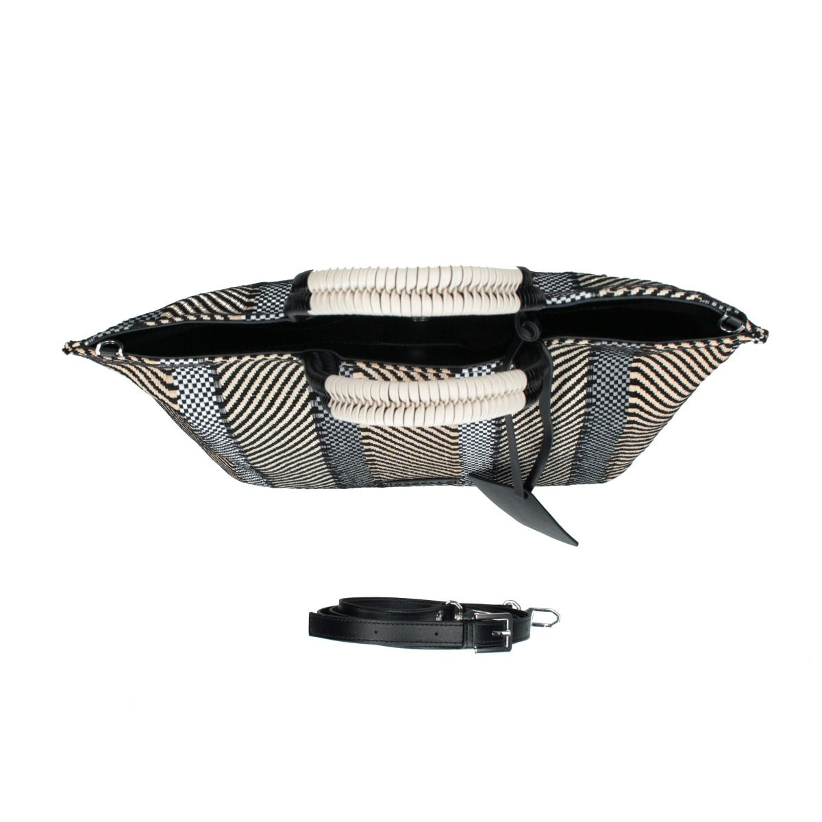Rebelle Borsa a mano Filippa Raphia Shell - 5