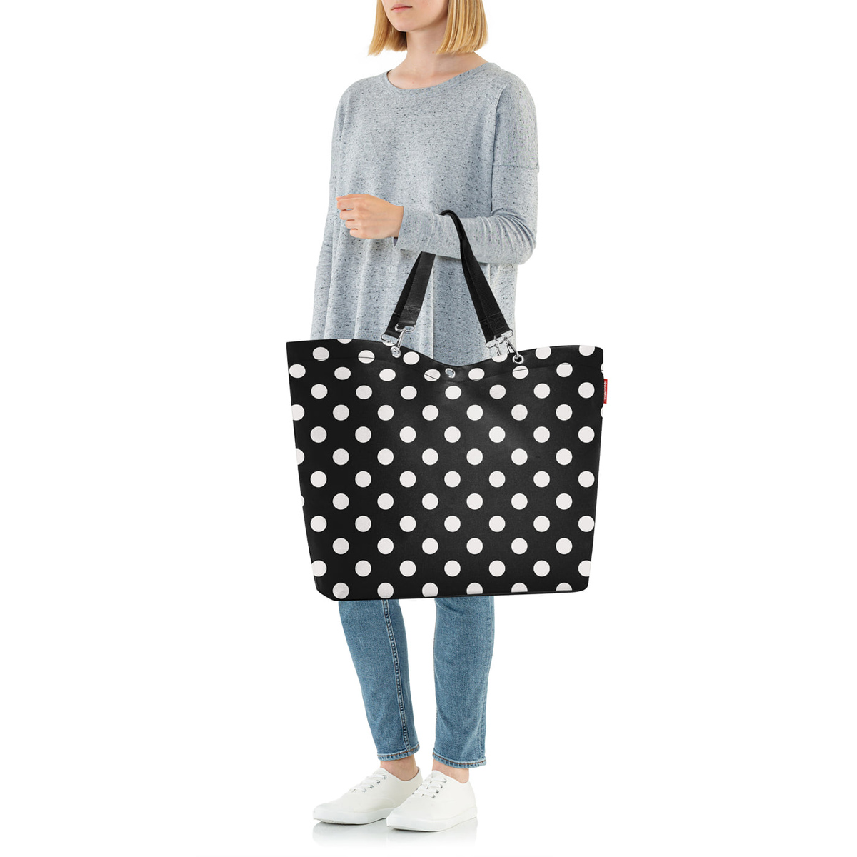 Reisenthel Shopper XL Dots White - 4