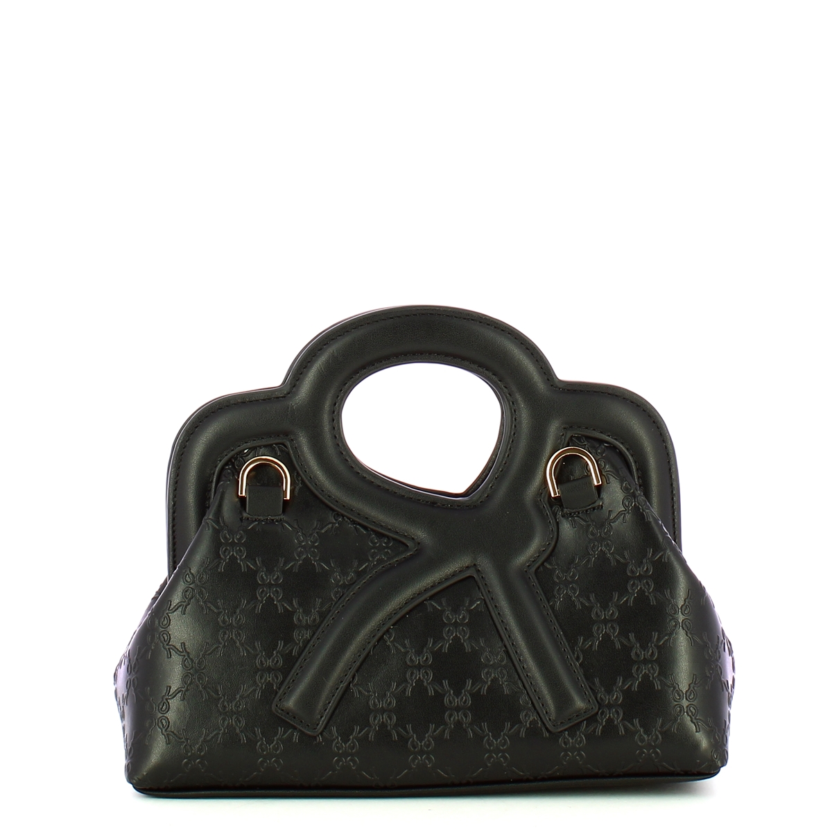 Roberta Di Camerino Borsa a mano R Mini Frame Bag Black - 3 Roberta Di Camerino Borsa a mano R Mini Frame Bag Black - 3