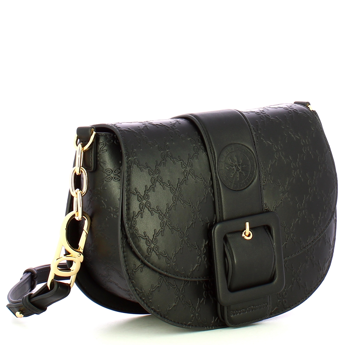 Roberta Di Camerino Tracolla Moretta Saddle Bag Black - 2 Roberta Di Camerino Tracolla Moretta Saddle Bag Black - 2