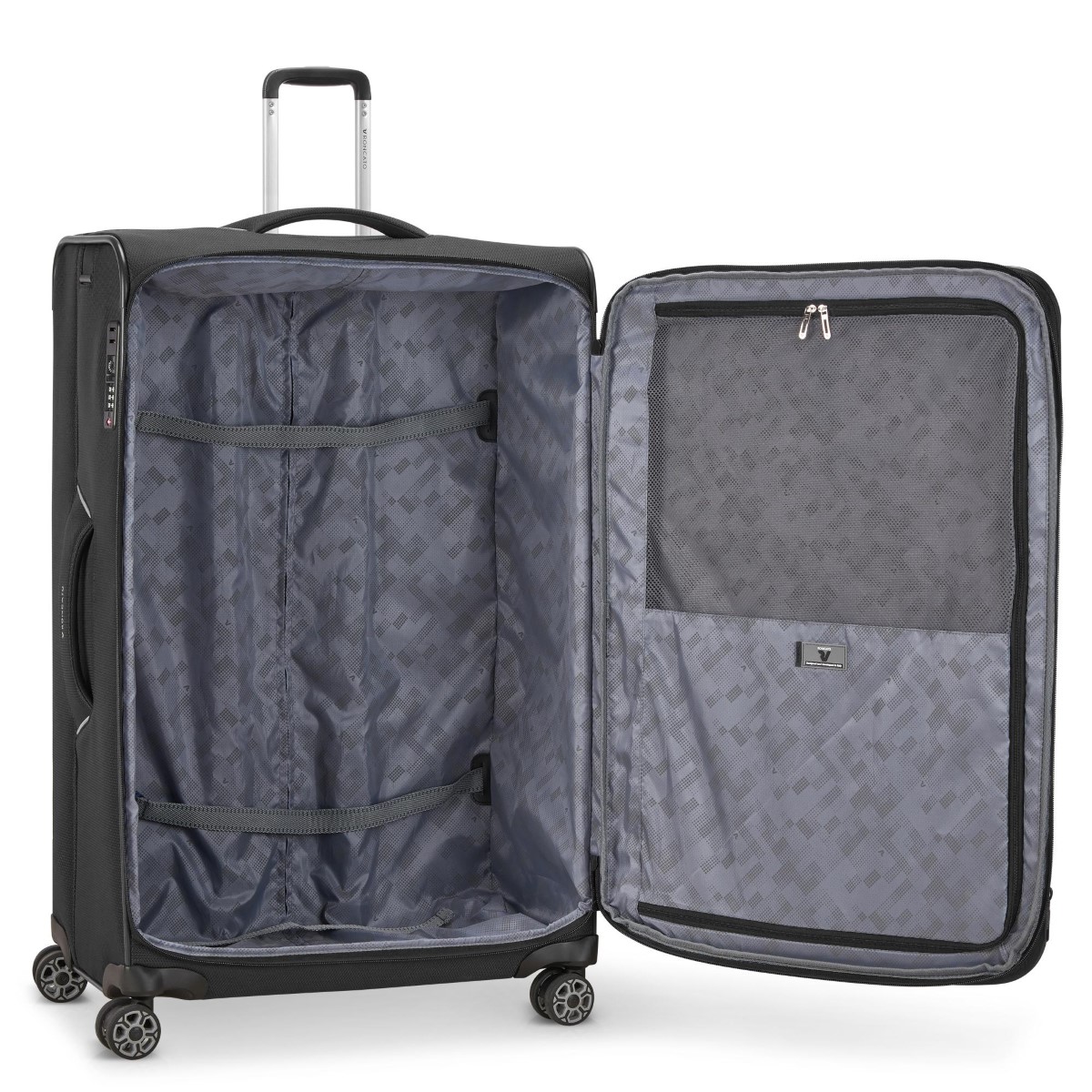 Roncato Trolley Grande Espandibile Ironik 2.0 75 cm Nero - 6 Roncato Trolley Grande Espandibile Ironik 2.0 75 cm Nero - 6