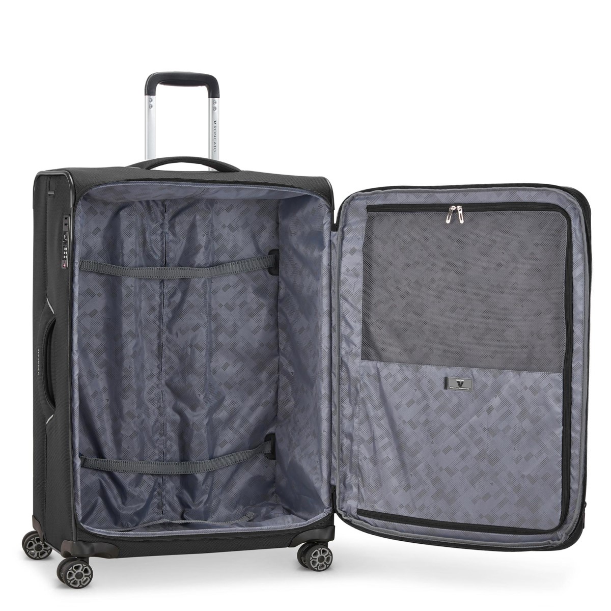 Roncato Trolley Medio Espandibile Ironik 2.0 65 cm Nero - 6