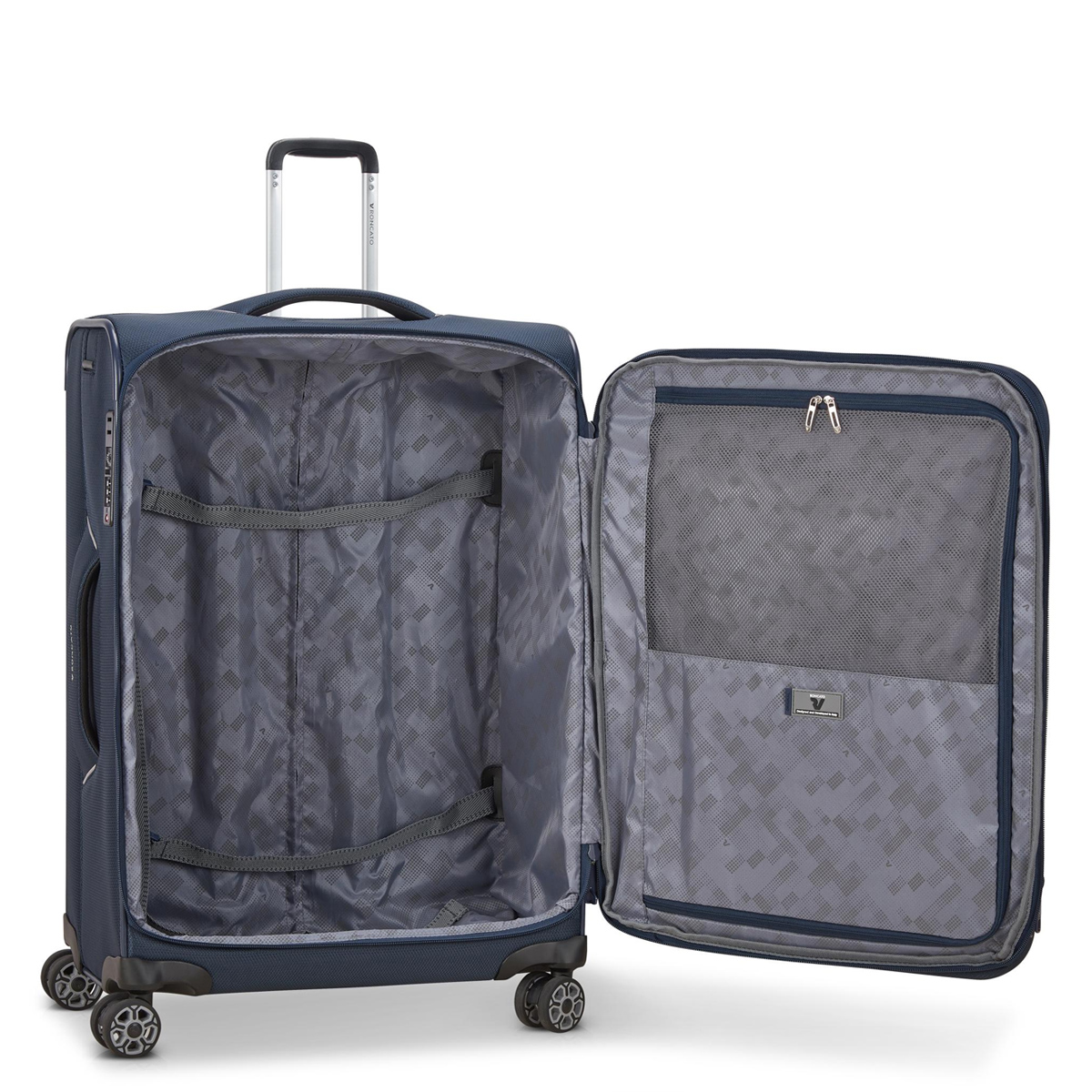Roncato Trolley Medio Espandibile Ironik 2.0 65 cm Blu Notte - 6 Roncato Trolley Medio Espandibile Ironik 2.0 65 cm Blu Notte - 6