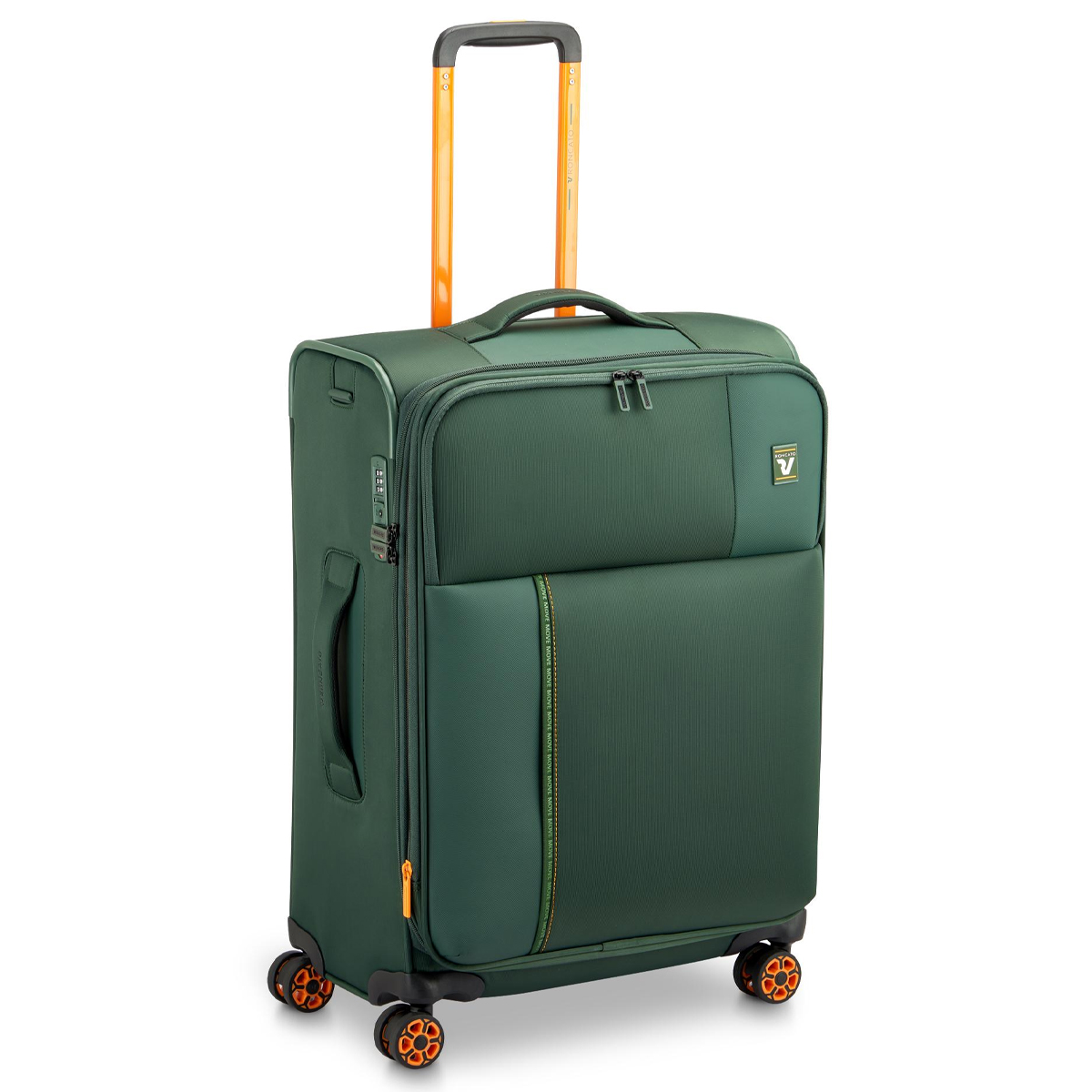 Roncato Trolley Medio Espandibile Move 64 cm Verde Mimetico - 2