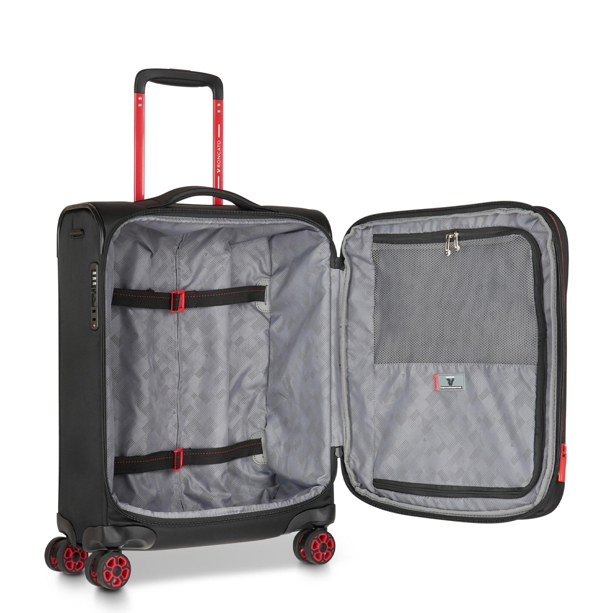 Roncato Bagaglio a mano Move 55 cm Nero Fumo - 4