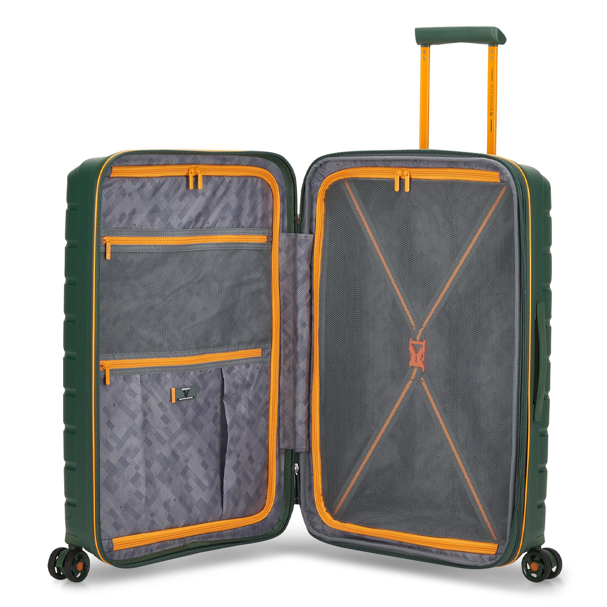 Roncato Trolley Medio Espandibile B-Flying 68 cm Verde Mimetico - 4