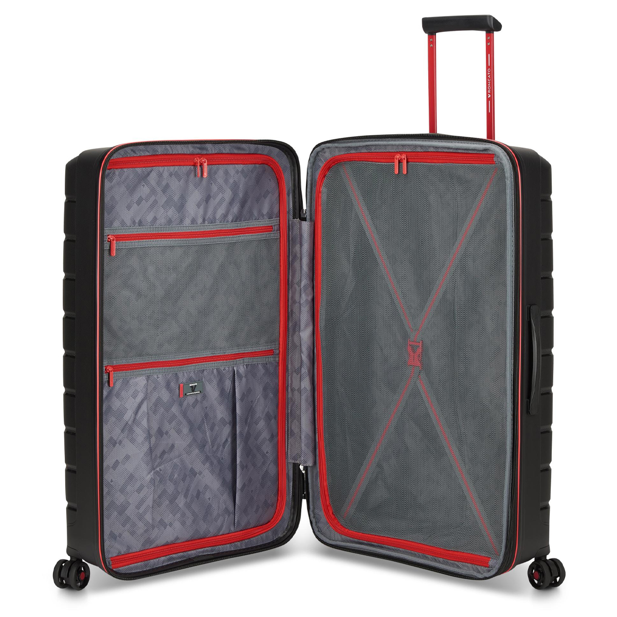 Roncato Trolley Grande Espandibile B-Flying Move Exp. 78 cm Nero Fumo - 4 Roncato Trolley Grande Espandibile B-Flying Move Exp. 78 cm Nero Fumo - 4