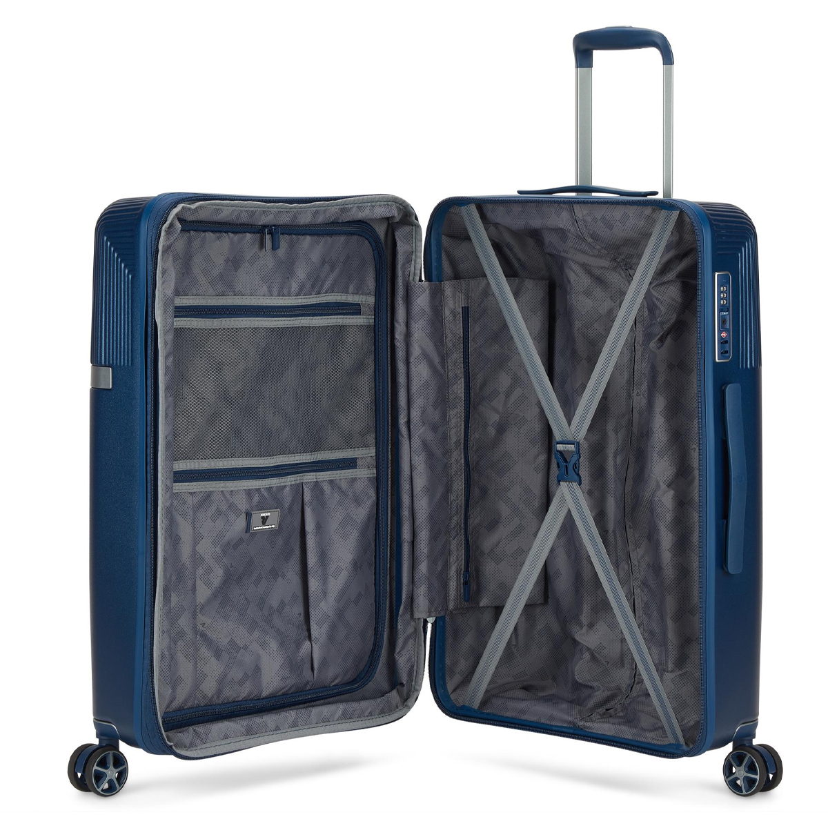 Roncato Trolley Medio Espandibile Airglam 68 cm Blu Notte - 4