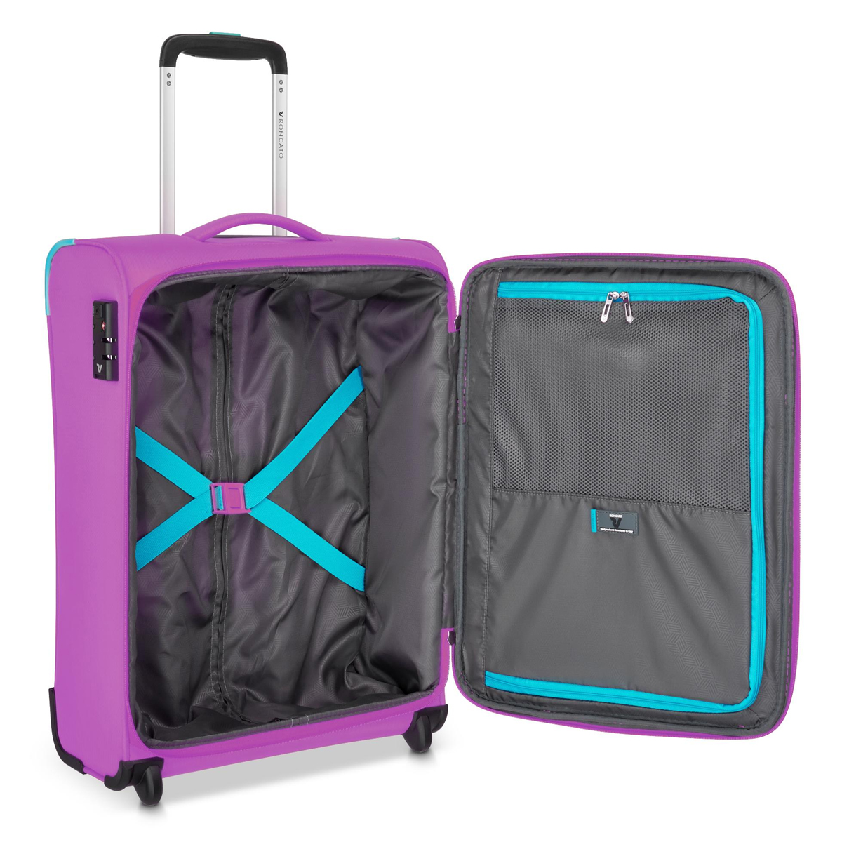 Roncato Bagaglio a mano Lite Soft 55 cm Orchidea - 4 Roncato Bagaglio a mano Lite Soft 55 cm Orchidea - 4