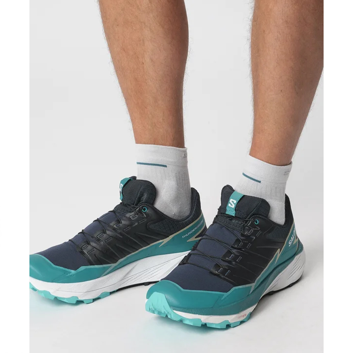 Salomon Sneakers Thundercross Carbon Tahitian Tide Peacock Blue - 2