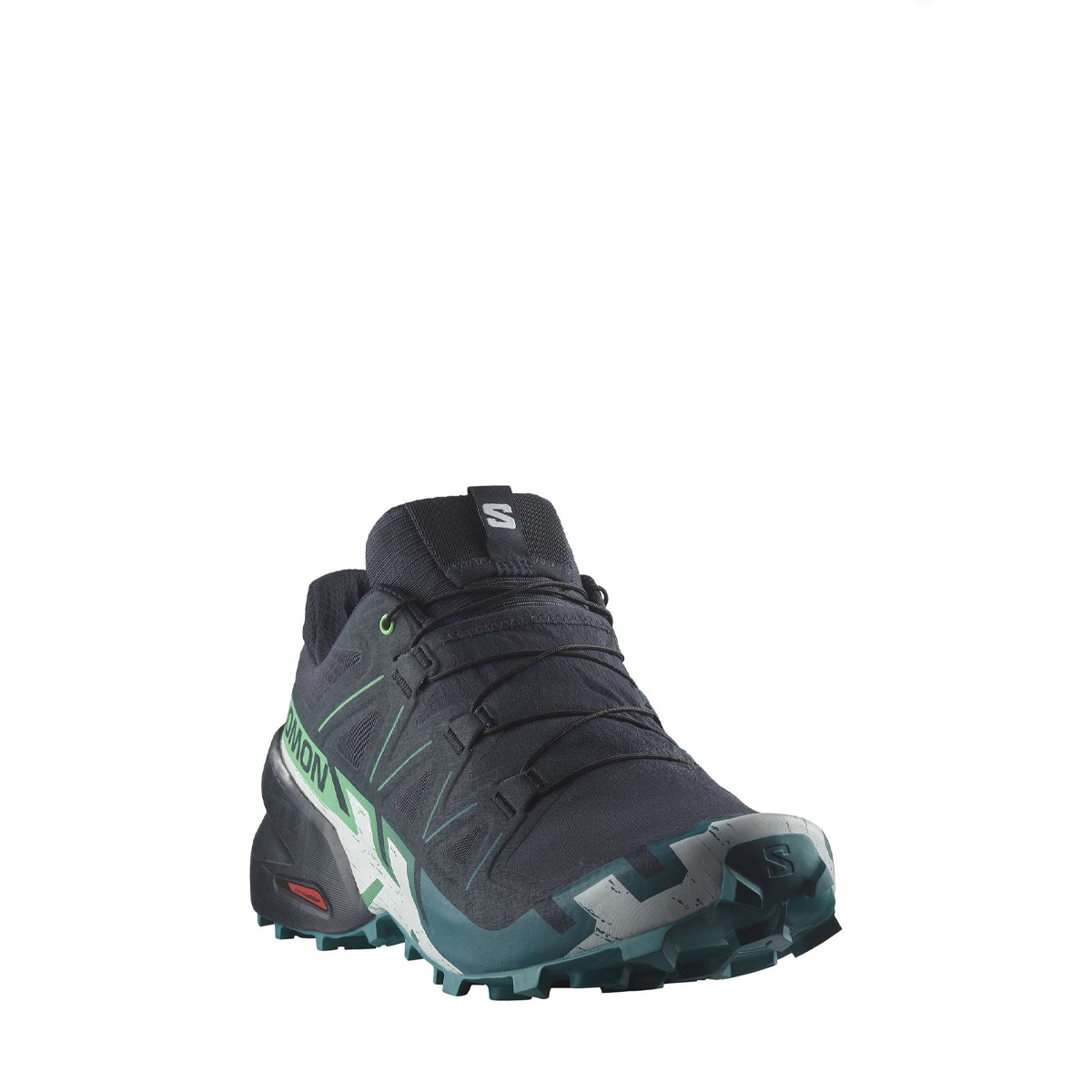 Salomon Speedcross 6 Carbon Tahitian Tide Peacock Blue - 2