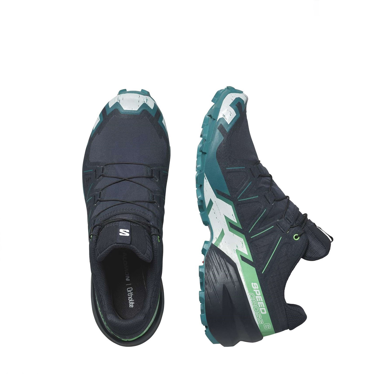 Salomon Speedcross 6 Carbon Tahitian Tide Peacock Blue - 6