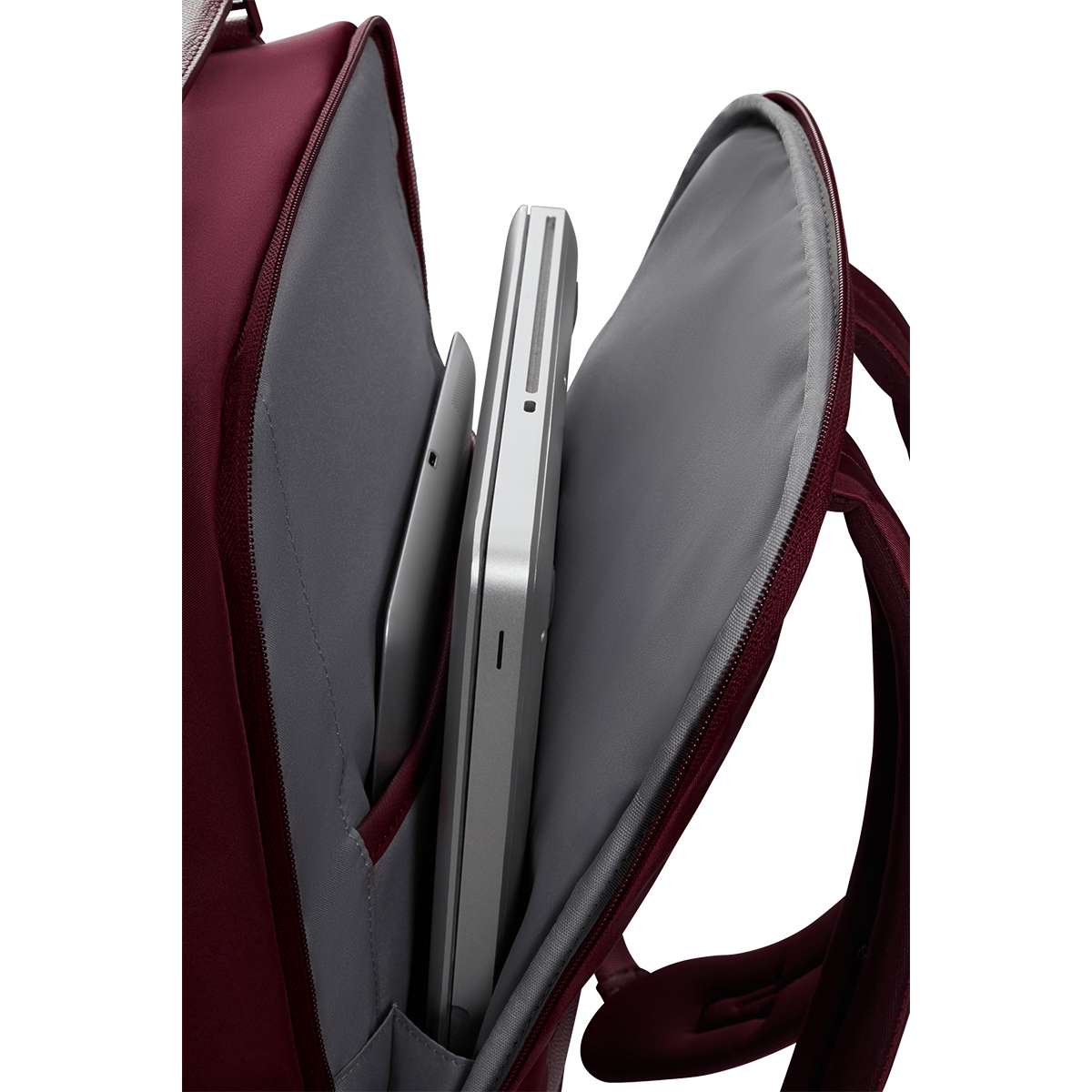 Samsonite Zaino Porta PC Karissa Evo Round 15.6" Garnet Red - 6 Samsonite Zaino Porta PC Karissa Evo Round 15.6" Garnet Red - 6