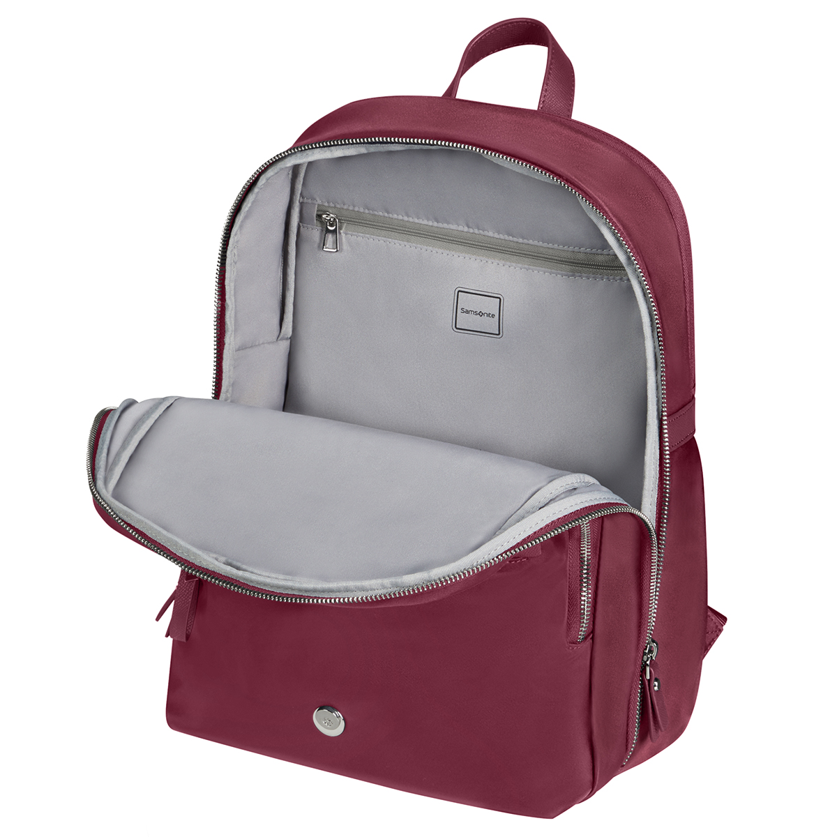 Samsonite Zaino Porta PC Karissa Evo Slim 14.1" Garnet Red - 4 Samsonite Zaino Porta PC Karissa Evo Slim 14.1" Garnet Red - 4