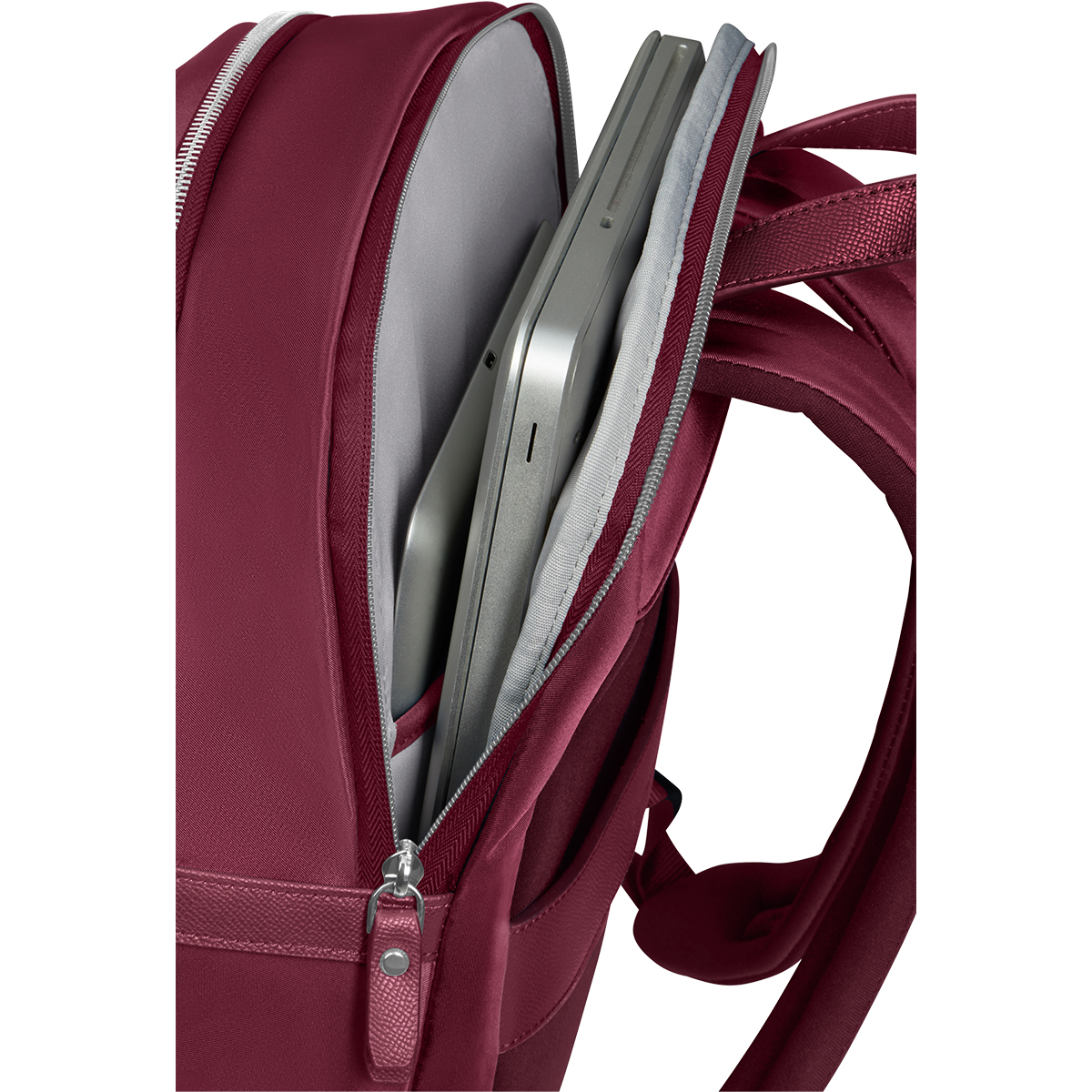 Samsonite Zaino Porta PC Karissa Evo Slim 14.1" Garnet Red - 6 Samsonite Zaino Porta PC Karissa Evo Slim 14.1" Garnet Red - 6