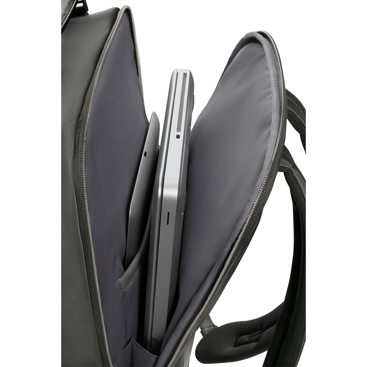 Samsonite Zaino Porta PC Karissa Evo Round 15.6" Gunmetal Green - 5