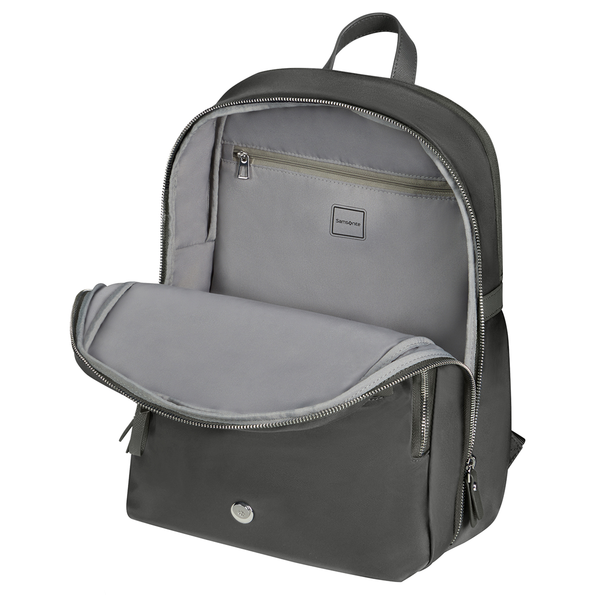 Samsonite Zaino Porta PC Karissa Evo Slim 14.1" Gunmetal Green - 3