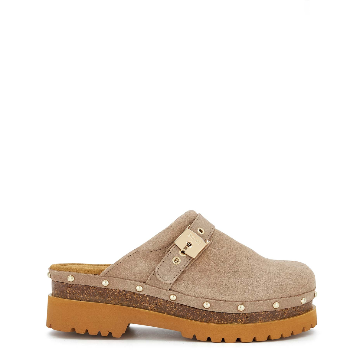 Scholl Zoccolo Cindy Cork Dark Beige - 1