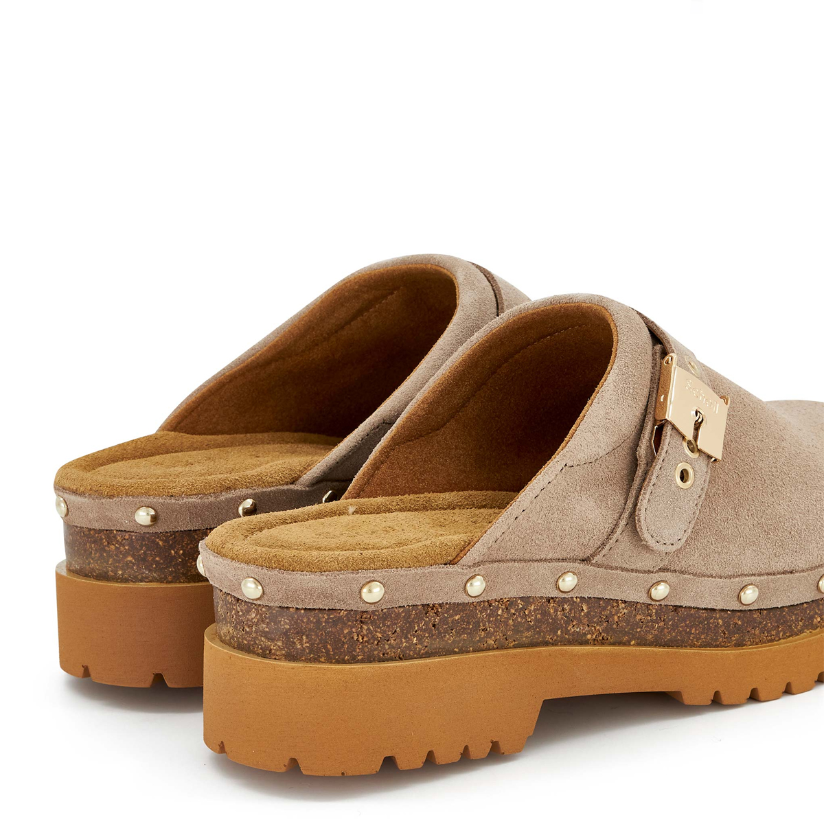 Scholl Zoccolo Cindy Cork Dark Beige - 6