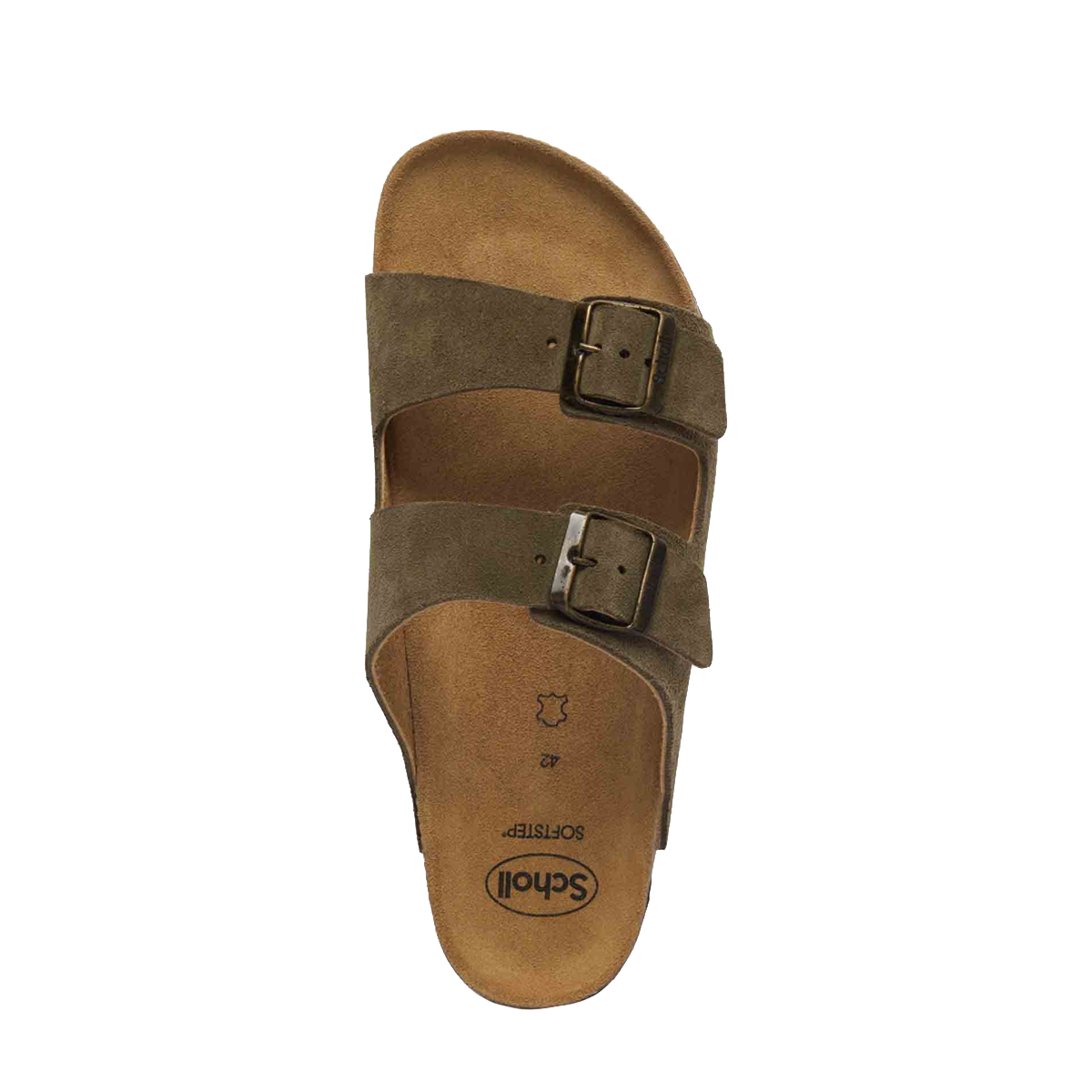 Scholl Sandali Julien Khaki - 3 Scholl Sandali Julien Khaki - 3