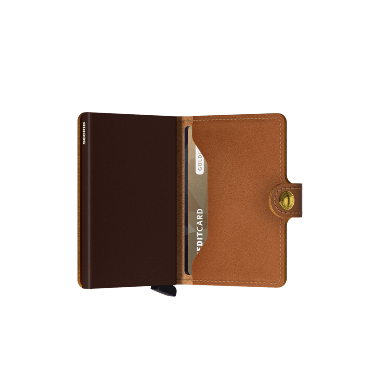 SCRD Miniwallet Original RFID Cognac-Brown - 3 SCRD Miniwallet Original RFID Cognac-Brown - 3