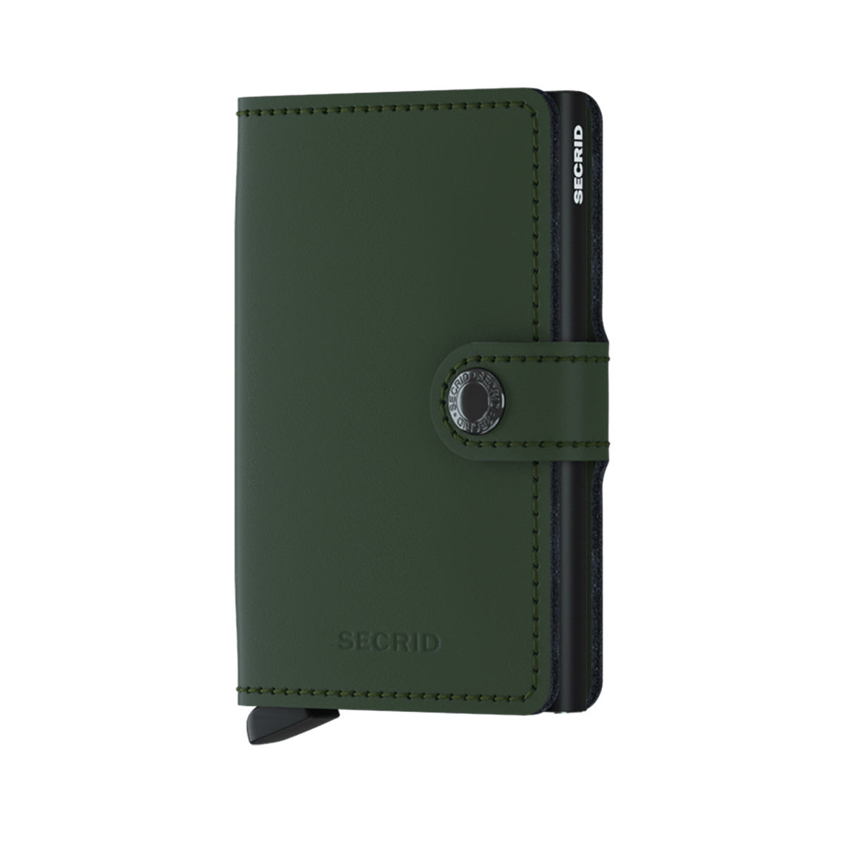 Secrid Miniwallet Matte RFID Green-Black - 1 Secrid Miniwallet Matte RFID Green-Black - 1