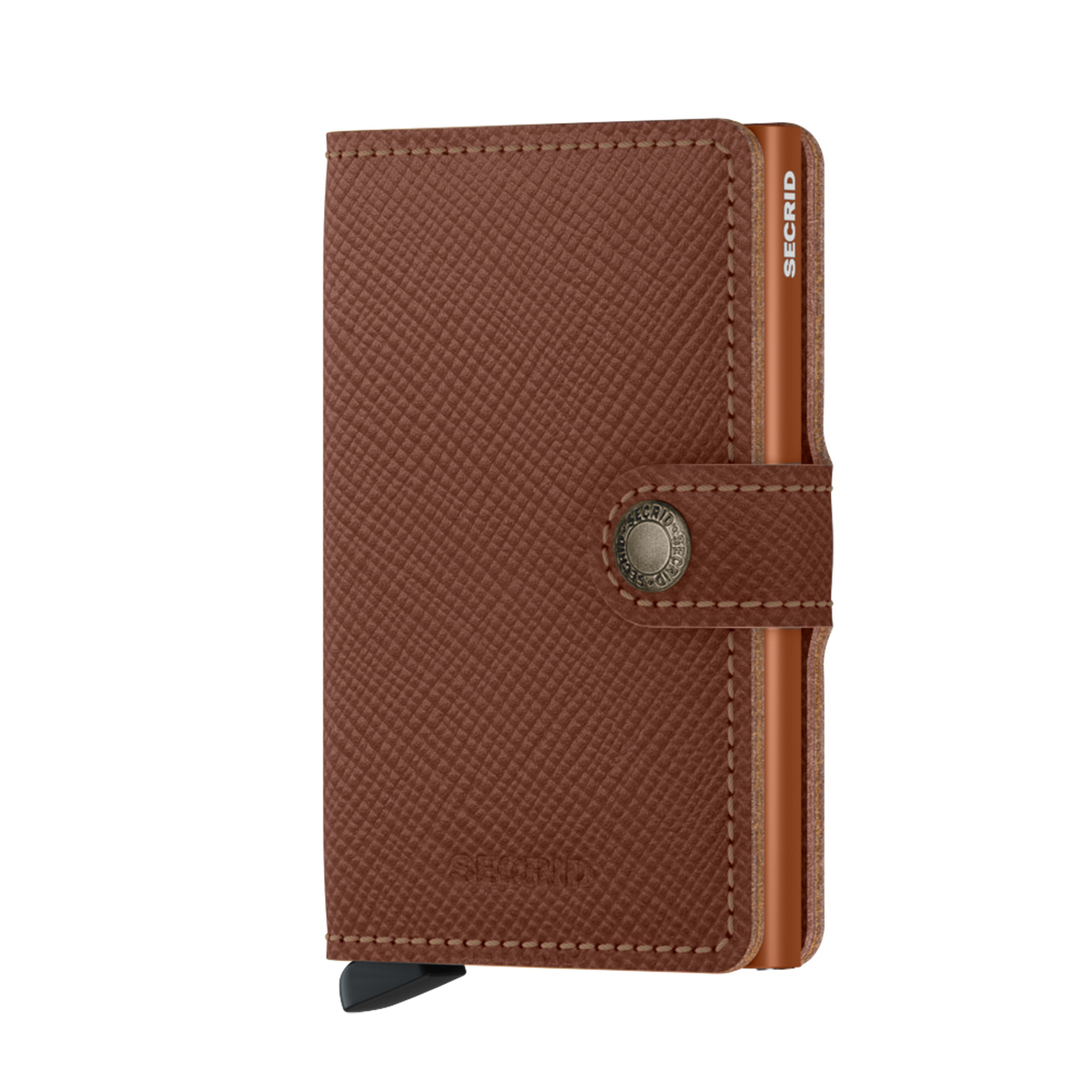 Secrid Miniwallet Saffiano RFID Caramel - 1