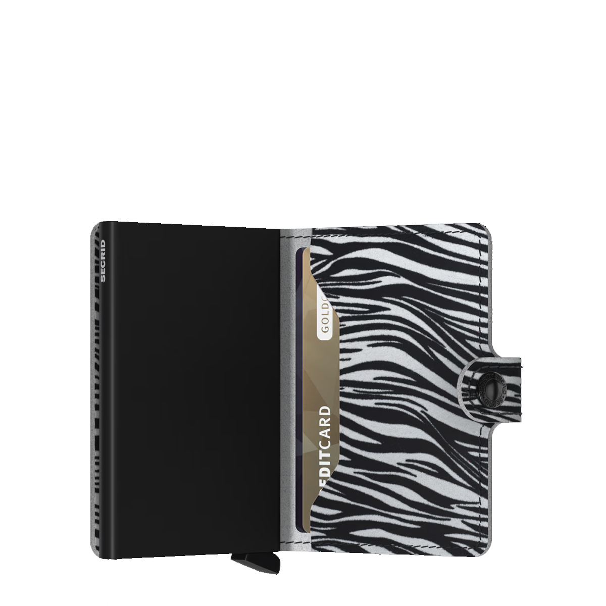 Secrid Miniwallet Zebra Light Grey - 3