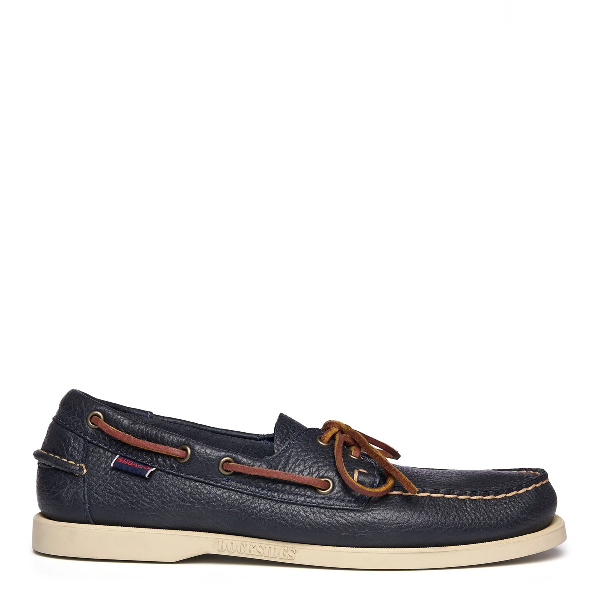 Sebago Scarpa da barca Portland Martellato Blue Navy - 1