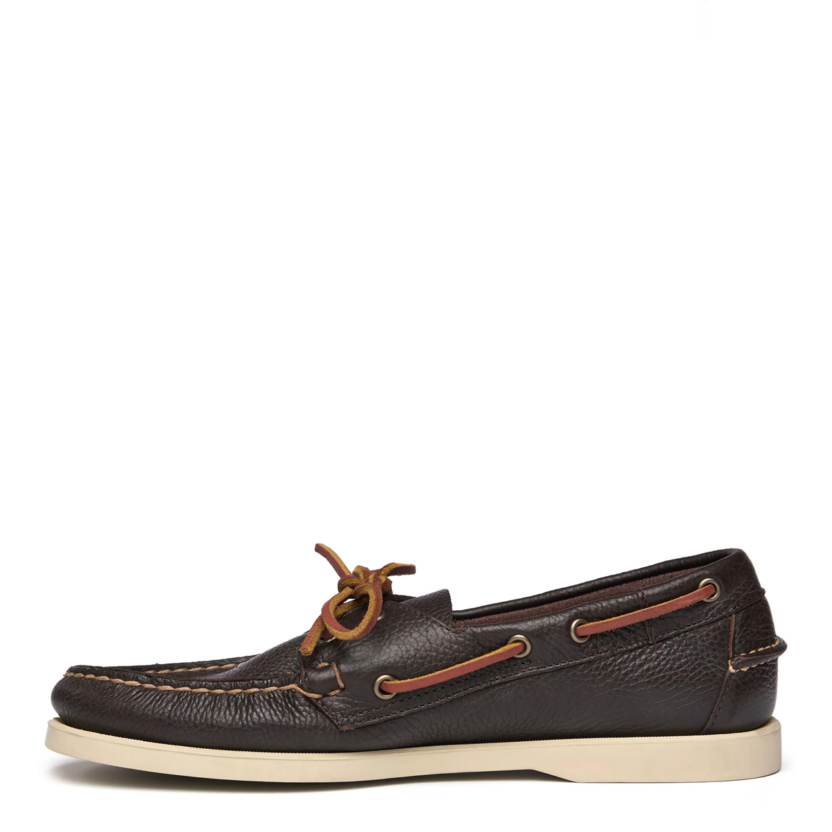 Sebago Scarpa da barca Portland Martellato Dark Brown - 3