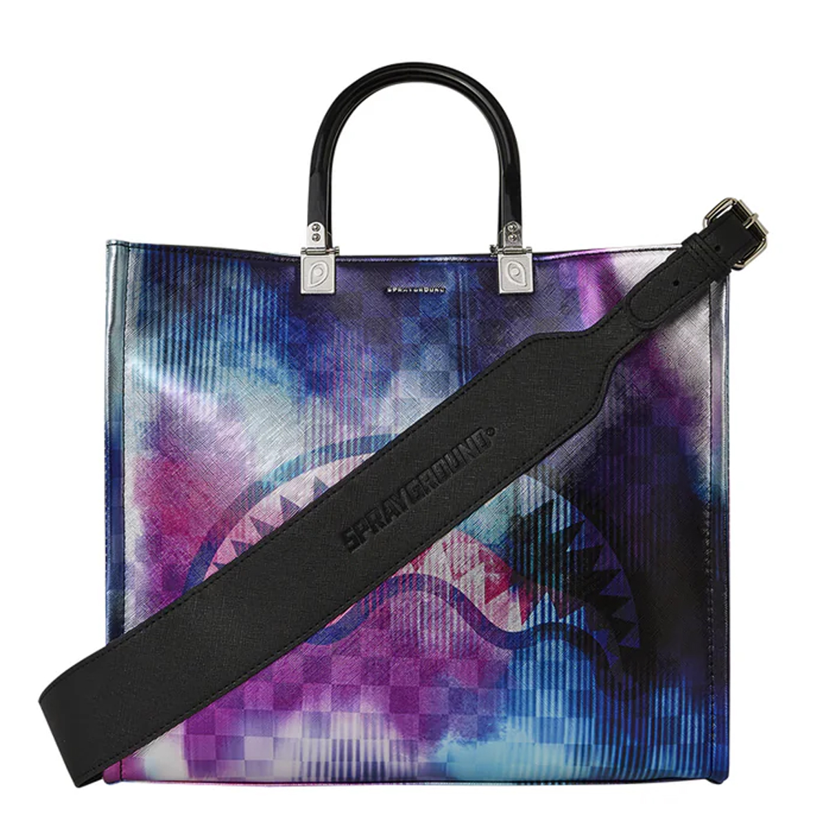 Sprayground Borsa a Spalla Tye Check Limited Edition - 2 Sprayground Borsa a Spalla Tye Check Limited Edition - 2