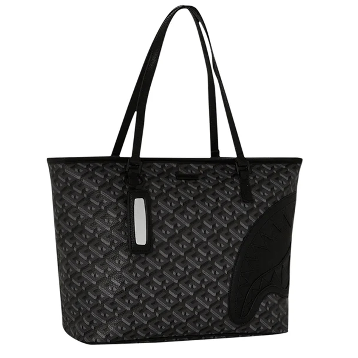 Sprayground Borsa a spalla Tote Classic 3DSG Blackout Limited Edition - 3 Sprayground Borsa a spalla Tote Classic 3DSG Blackout Limited Edition - 3