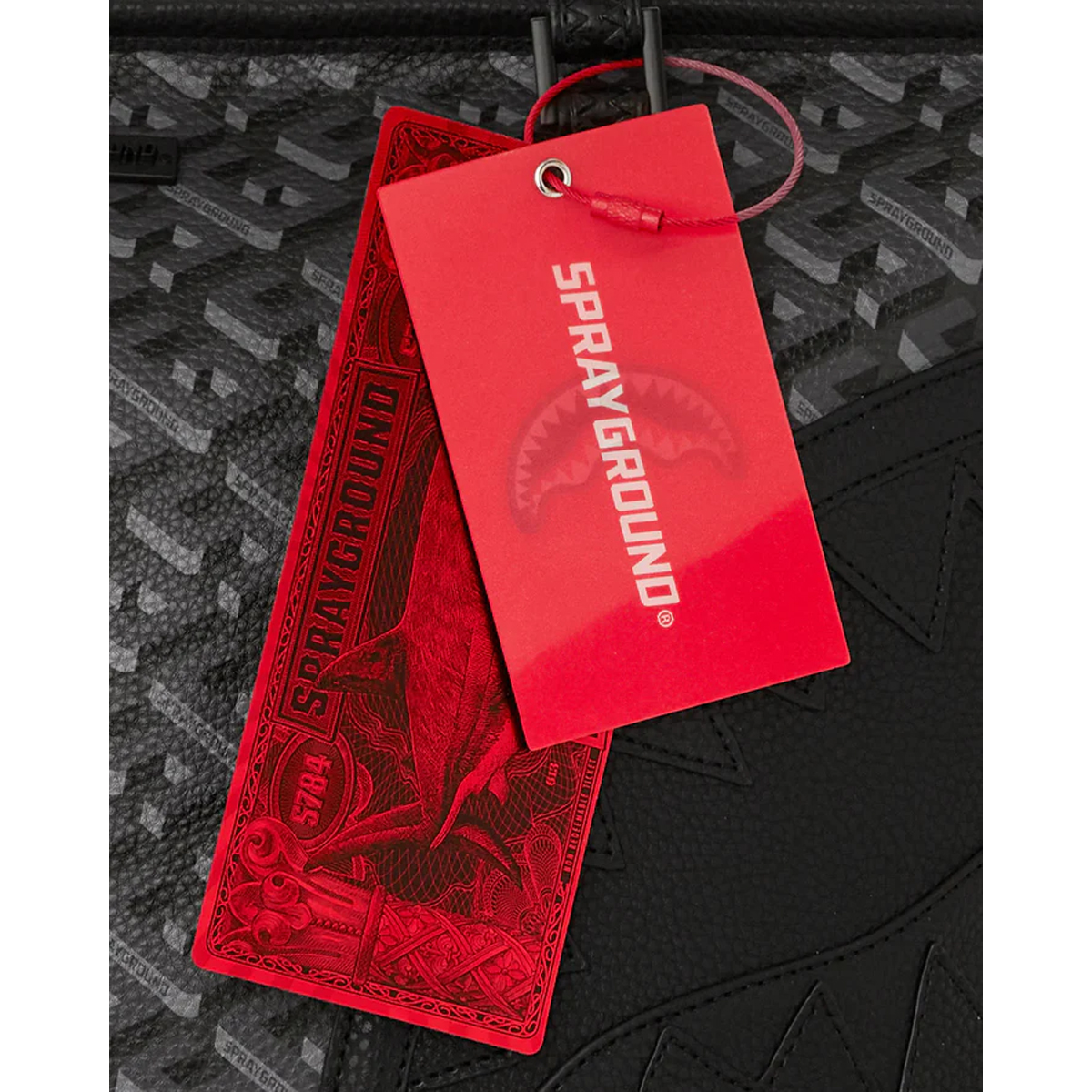 Sprayground Borsa a spalla Tote Classic 3DSG Blackout Limited Edition - 7 Sprayground Borsa a spalla Tote Classic 3DSG Blackout Limited Edition - 7