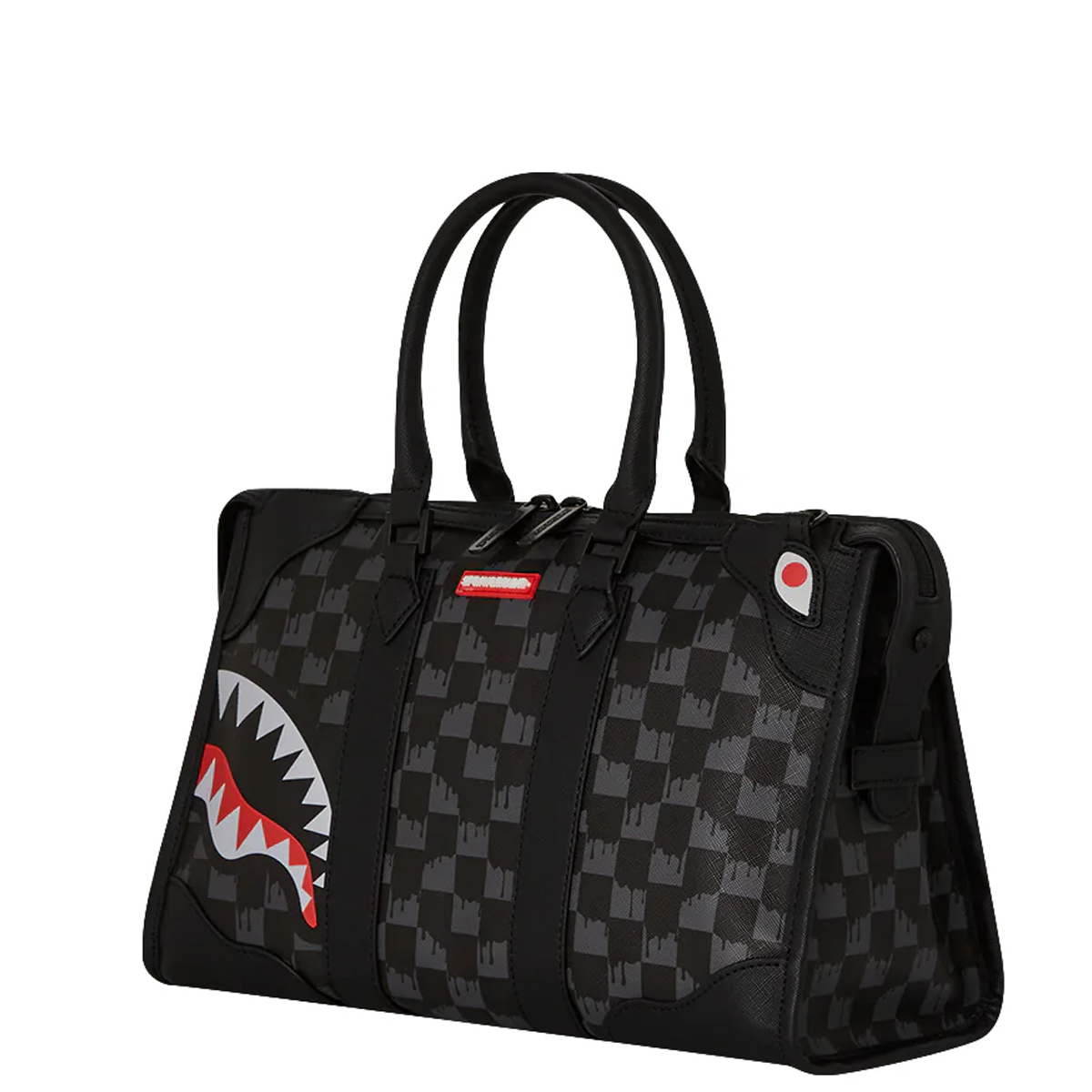 Sprayground Borsa a mano Drip Check Shark Limited Edition - 4 Sprayground Borsa a mano Drip Check Shark Limited Edition - 4