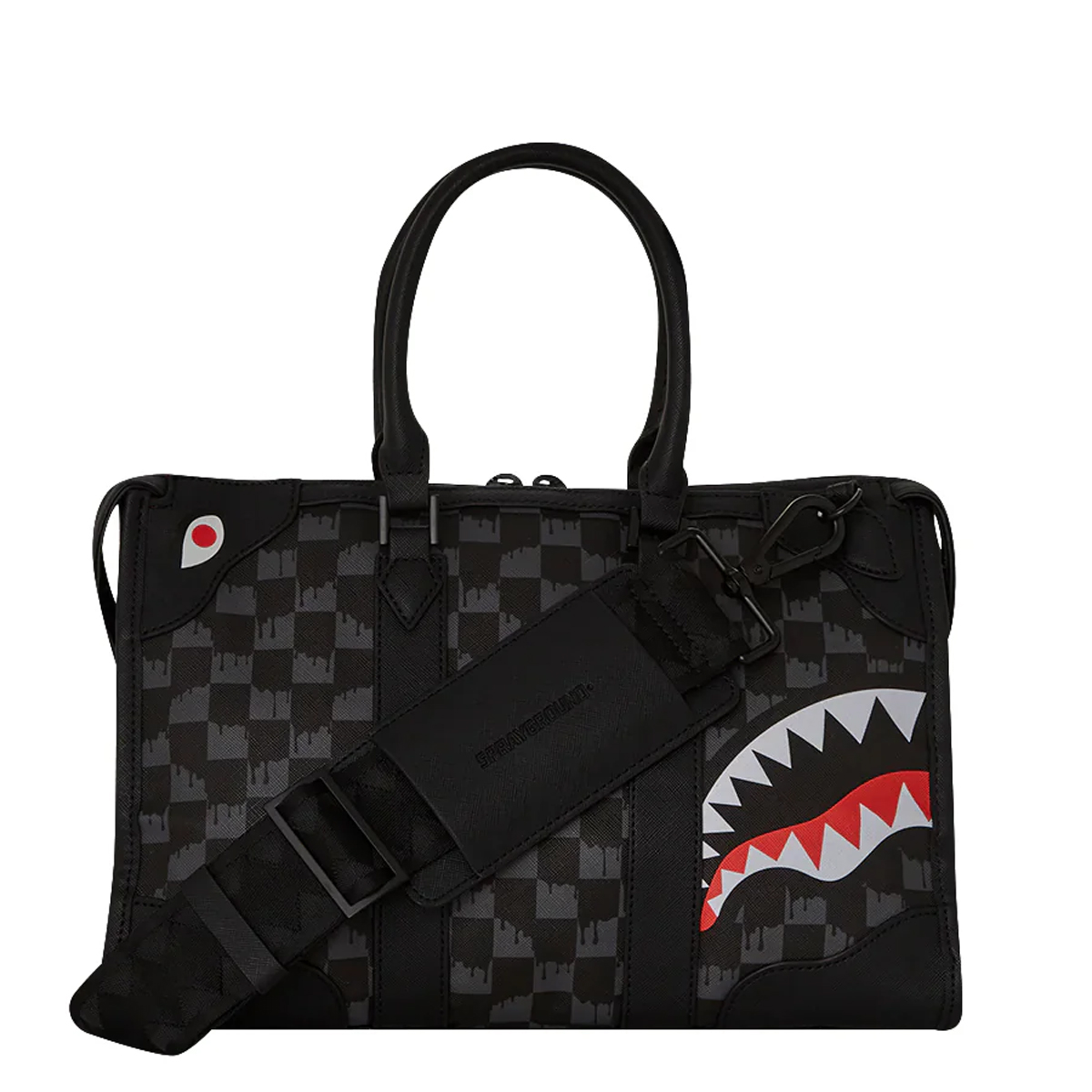 Sprayground Borsa a mano Drip Check Shark Limited Edition - 5 Sprayground Borsa a mano Drip Check Shark Limited Edition - 5