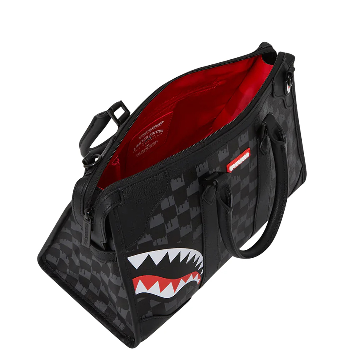 Sprayground Borsa a mano Drip Check Shark Limited Edition - 6 Sprayground Borsa a mano Drip Check Shark Limited Edition - 6