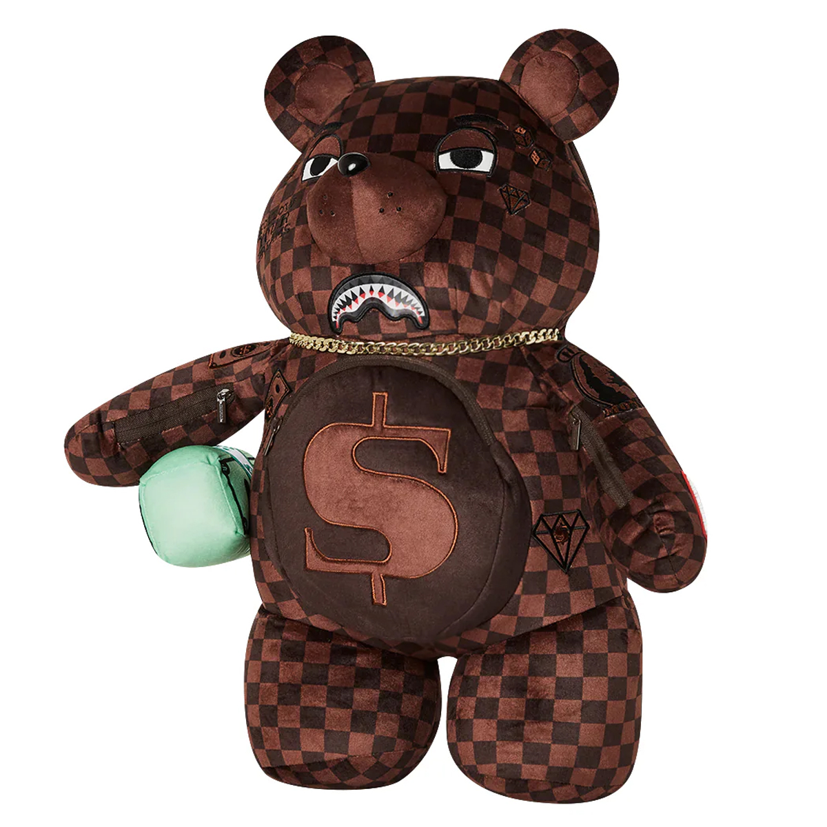 Sprayground Zaino Sip Lenticular Chomp Moneybear Limited Edition - 3 Sprayground Zaino Sip Lenticular Chomp Moneybear Limited Edition - 3