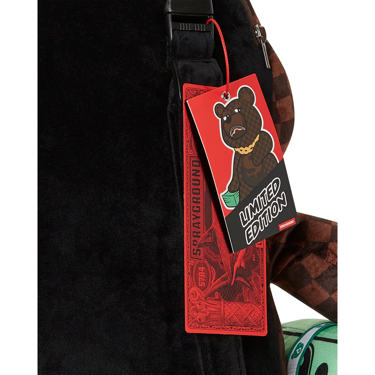Sprayground Zaino Sip Lenticular Chomp Moneybear Limited Edition - 9 Sprayground Zaino Sip Lenticular Chomp Moneybear Limited Edition - 9