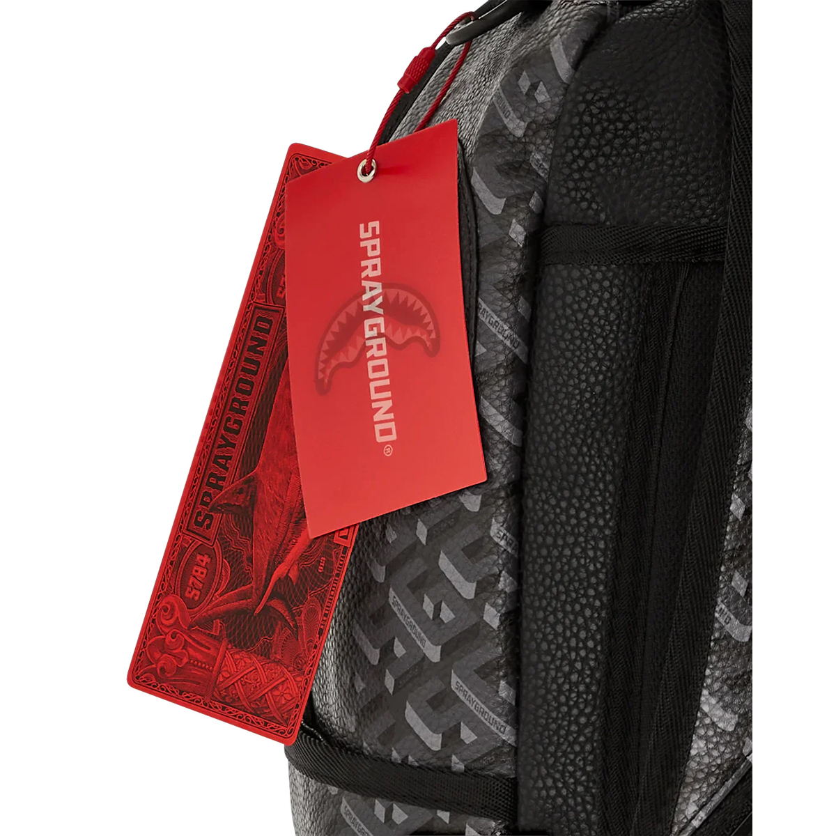 Sprayground Zaino 3DSG Blackout Limited Edition - 10 Sprayground Zaino 3DSG Blackout Limited Edition - 10