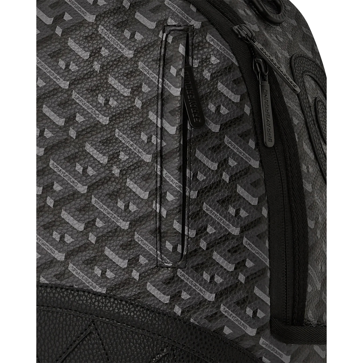 Sprayground Zaino 3DSG Blackout Limited Edition - 7 Sprayground Zaino 3DSG Blackout Limited Edition - 7