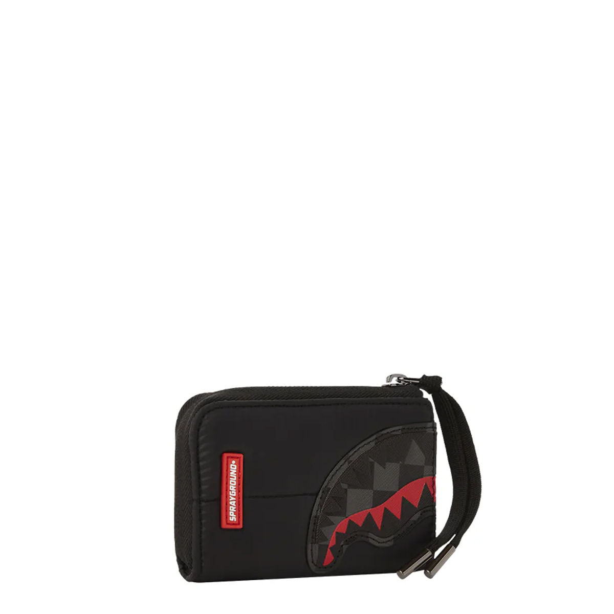 Sprayground Portafoglio Black Puffer Grey Check Limited Edition - 2 Sprayground Portafoglio Black Puffer Grey Check Limited Edition - 2