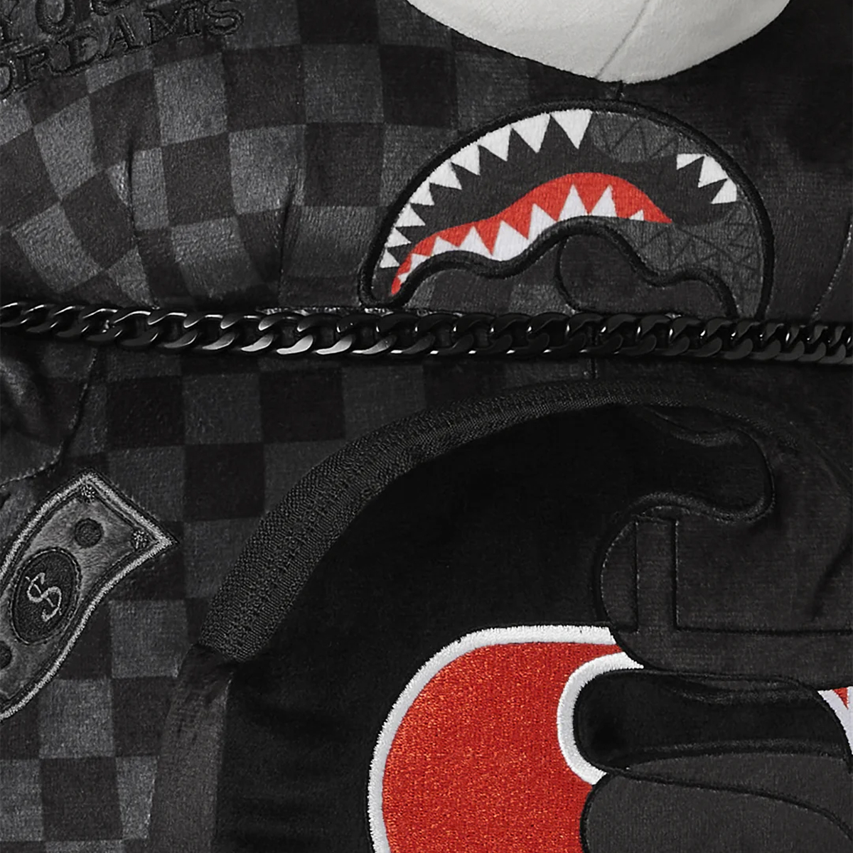 Sprayground Zaino Unfinished Shark Teddy Bear Limited Edition - 5 Sprayground Zaino Unfinished Shark Teddy Bear Limited Edition - 5